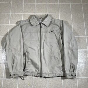 Columbia Jacket Men L Canvas Hiking Chore Barn Coat Gorpcore Carhartt Style